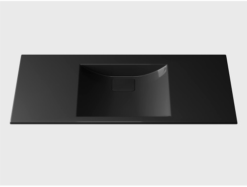 Умивальник накладний Luxor Veo Low 120 Black
