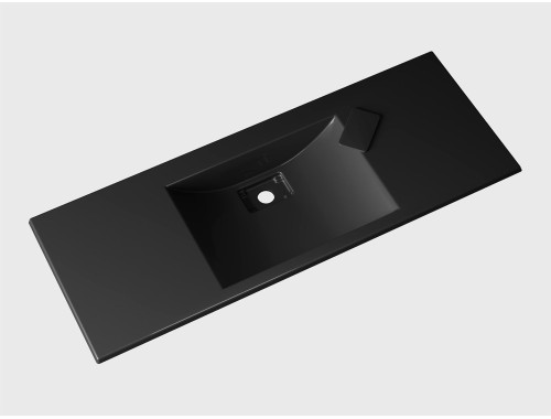 Умивальник накладний Luxor Veo Low 120 Black