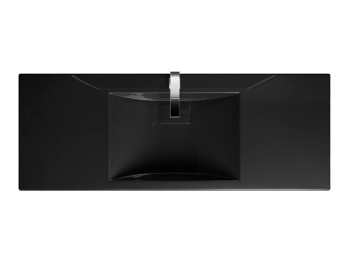 Умивальник накладний Luxor Veo Low 120 Black