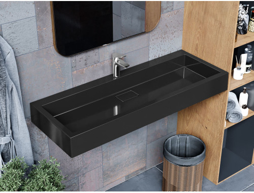 Умивальник підвісний Luxor Verdo 120 Black